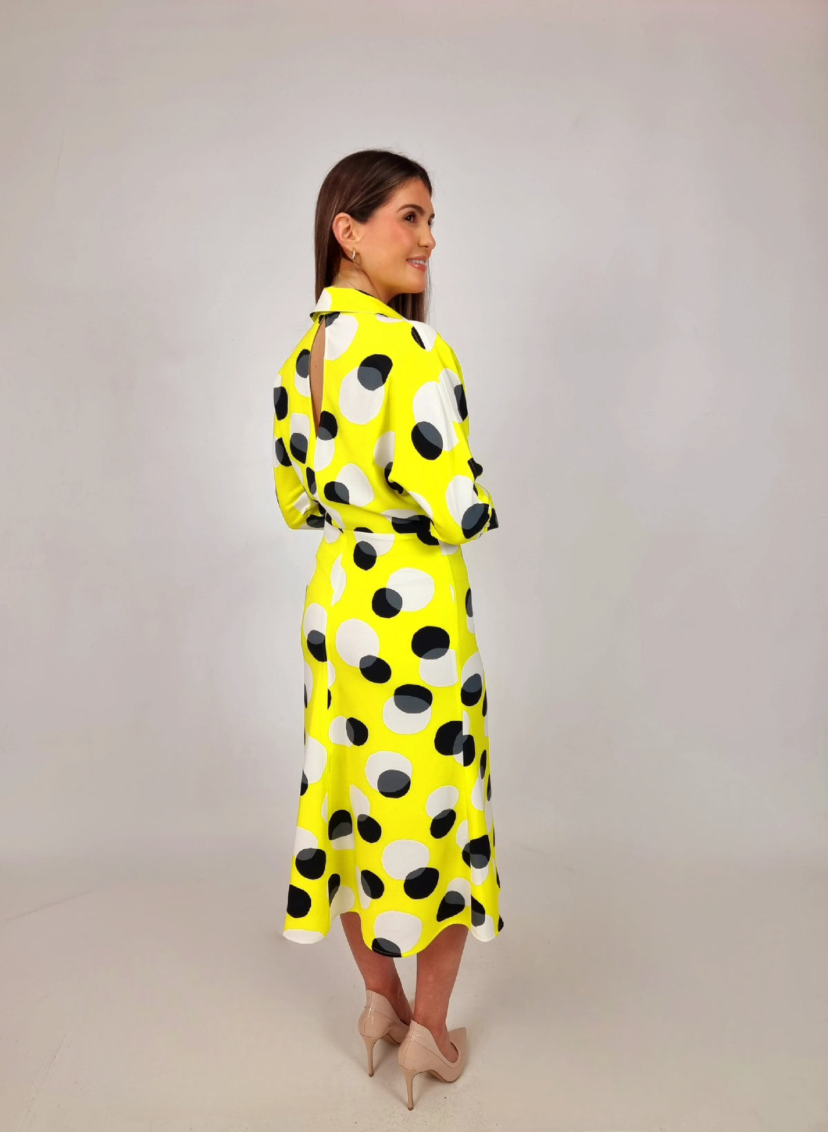Moskada Yellow Fresia Dress