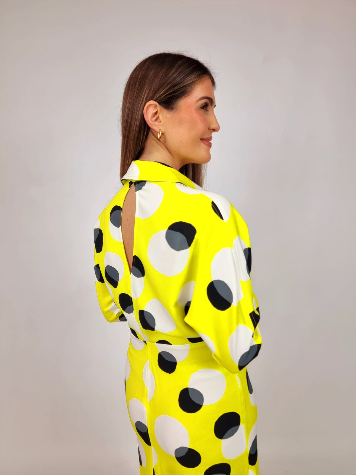 Moskada Yellow Fresia Dress