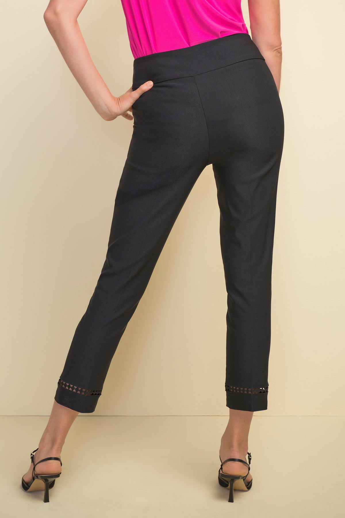 Joseph Ribkoff Cut Out Detail Capri Trousers