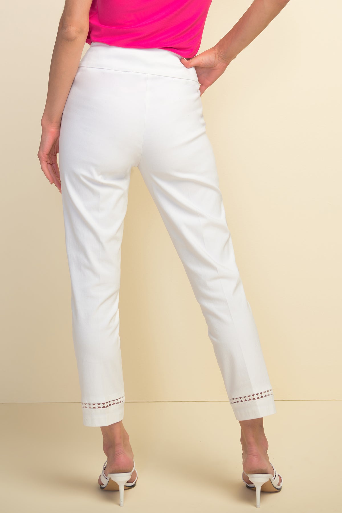 Joseph Ribkoff Cut Out Detail Capri Trousers