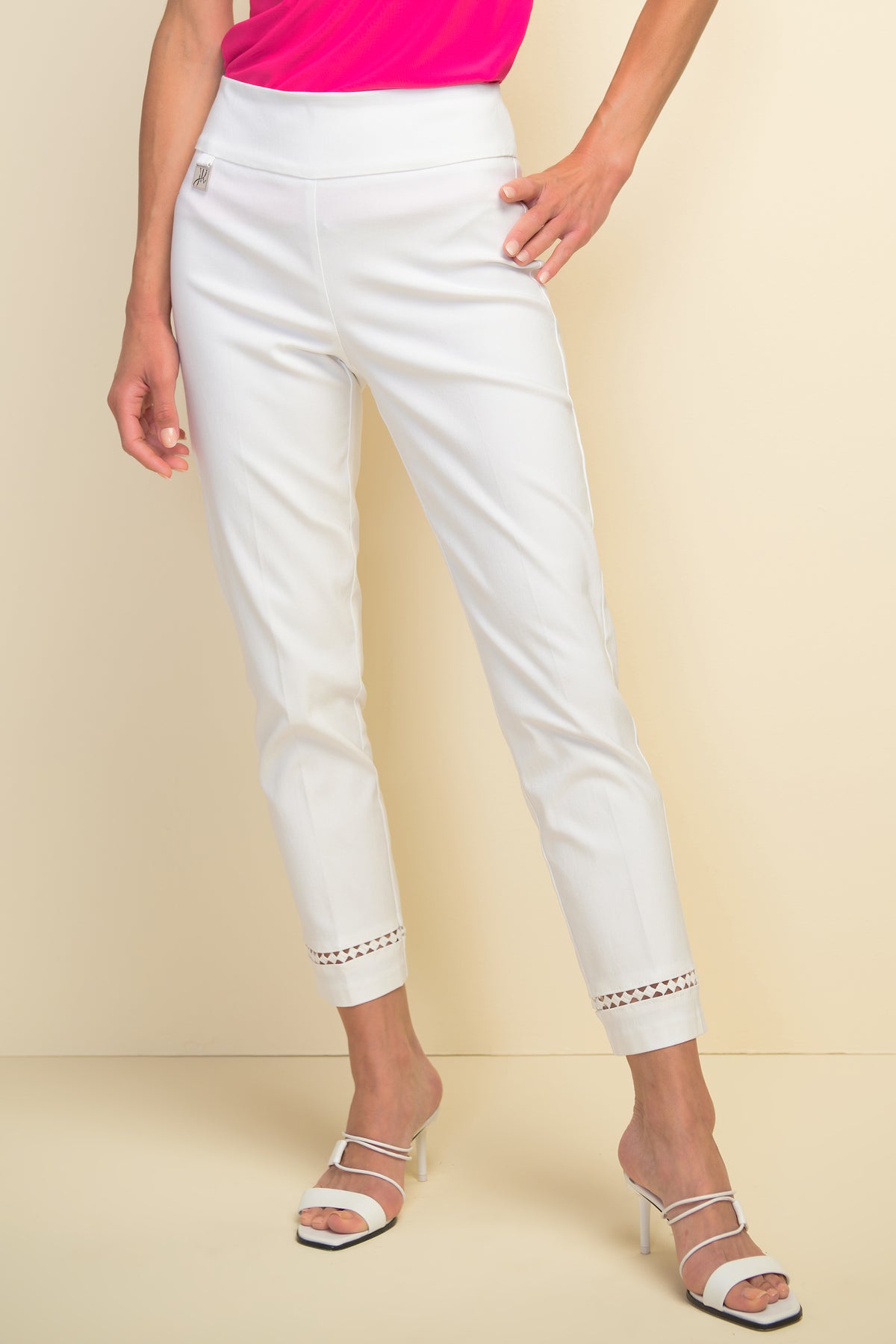 Joseph Ribkoff Cut Out Detail Capri Trousers