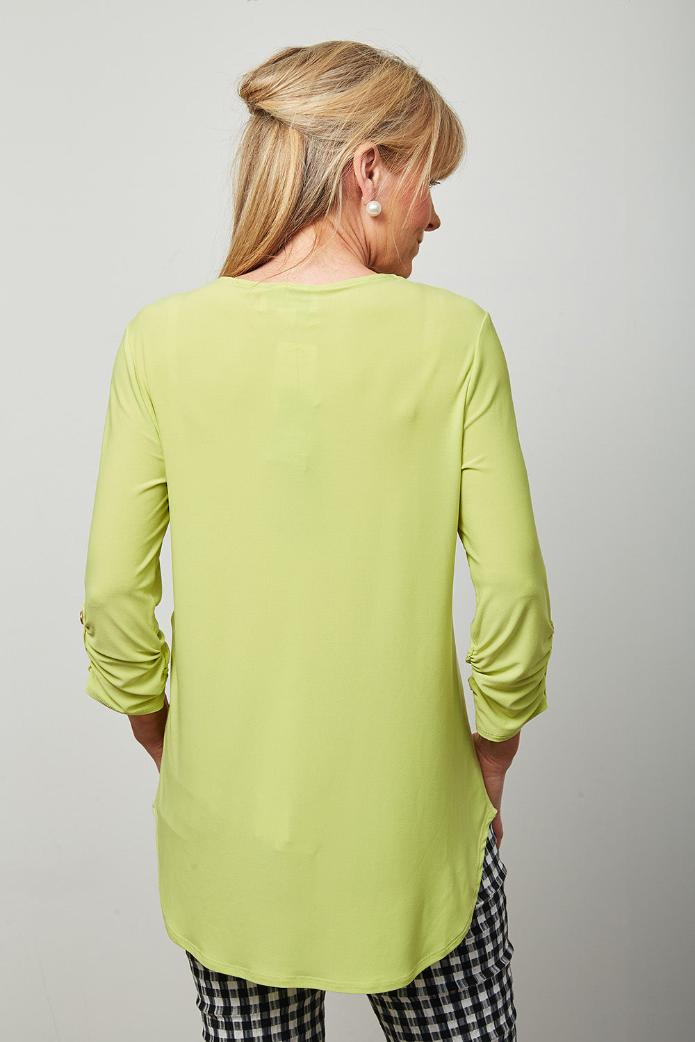 Joseph Ribkoff Classic, Zip Neck Top