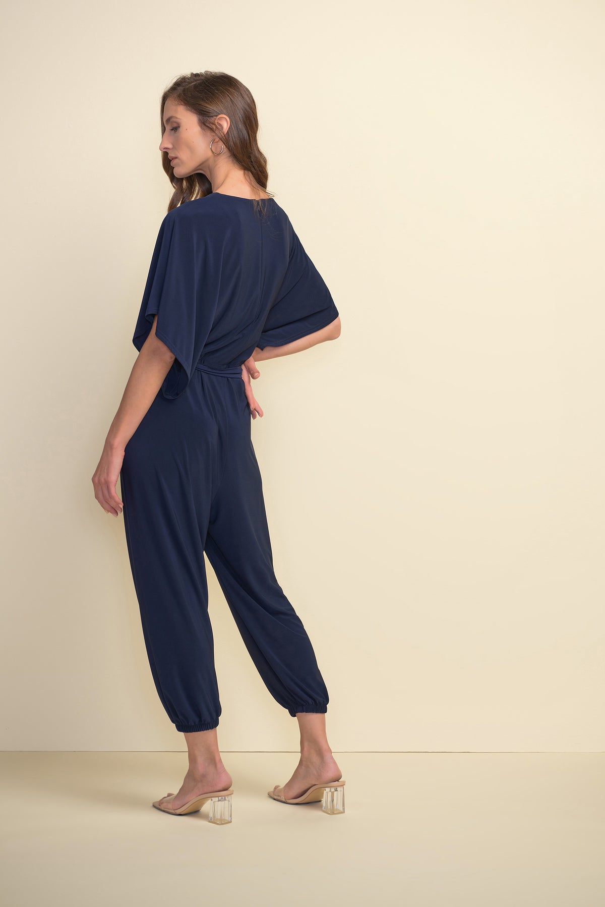 Joseph Ribkoff Loose Fit, Tie-Waist Jumpsuit