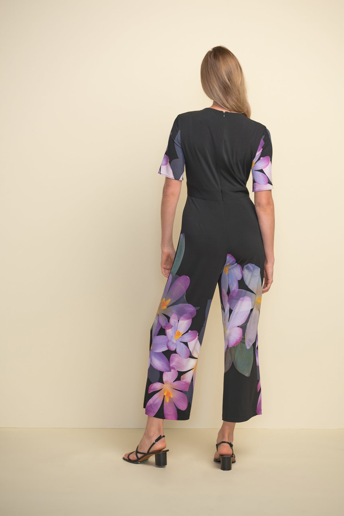 Joseph Ribkoff Lilac Print Jumpsuit