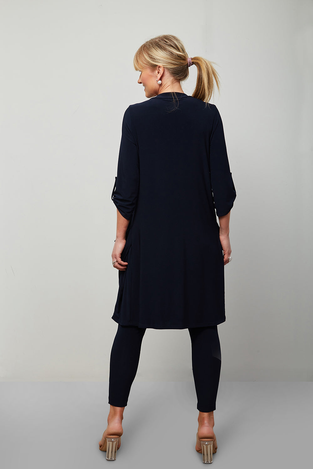 Joseph Ribkoff Relaxed Fit, Zip Front Dress