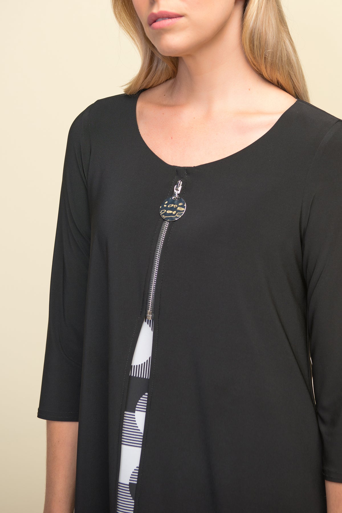 Joseph Ribkoff Layered, Open-Front Tunic