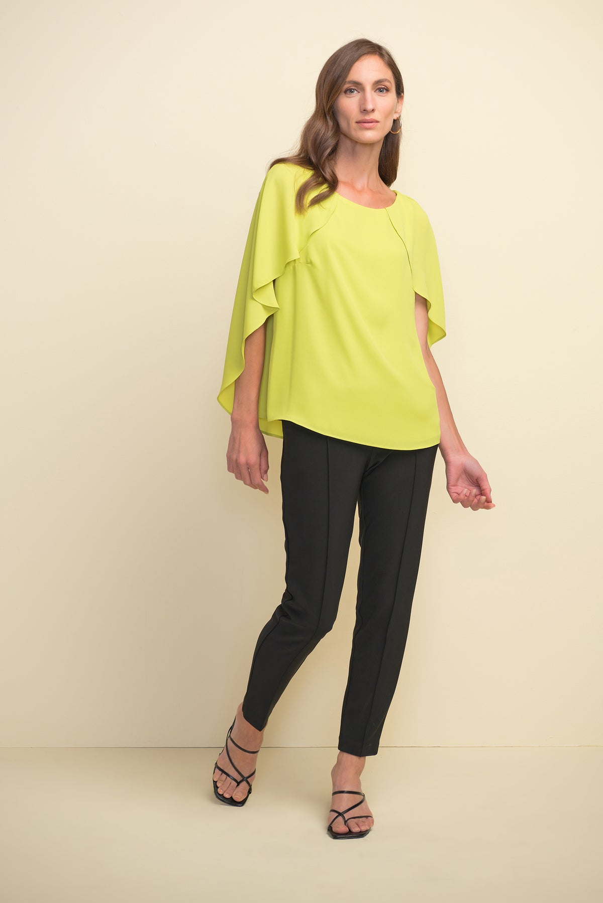 Joseph Ribkoff Pull-On, Front Seam Trousers