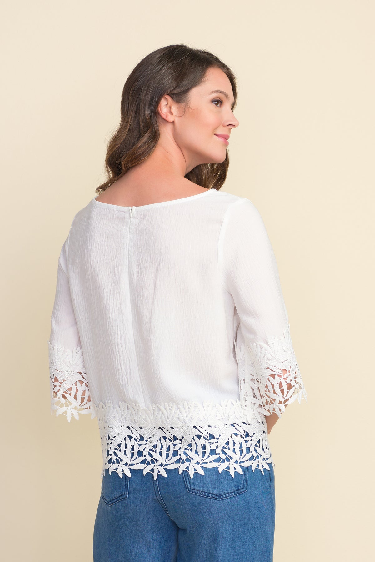 Joseph Ribkoff Hem Design Top