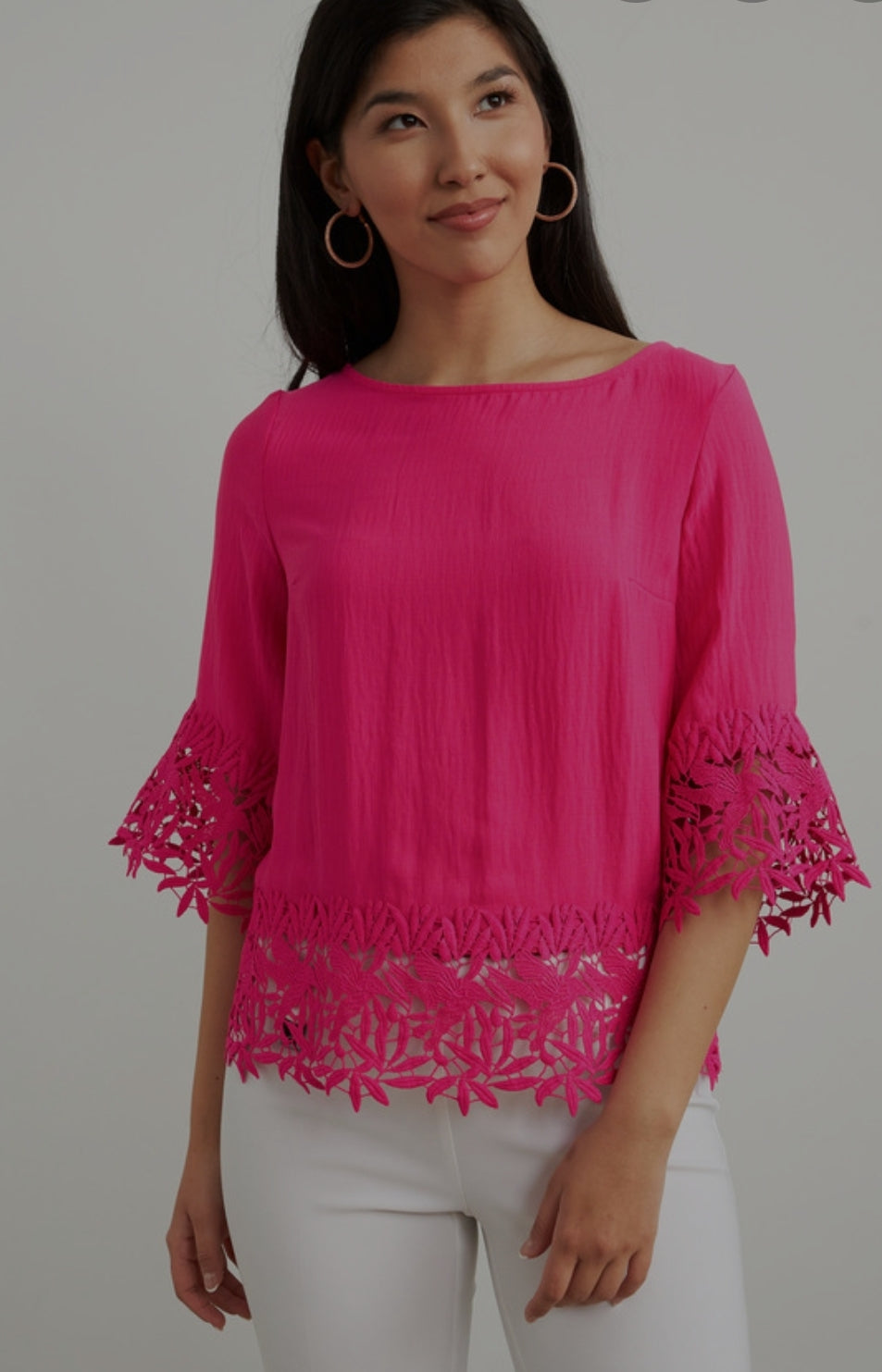 Joseph Ribkoff Hem Design Top