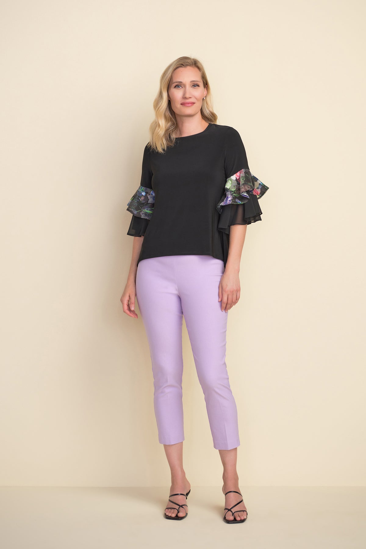 Joseph Ribkoff Flamenco Sleeve Top