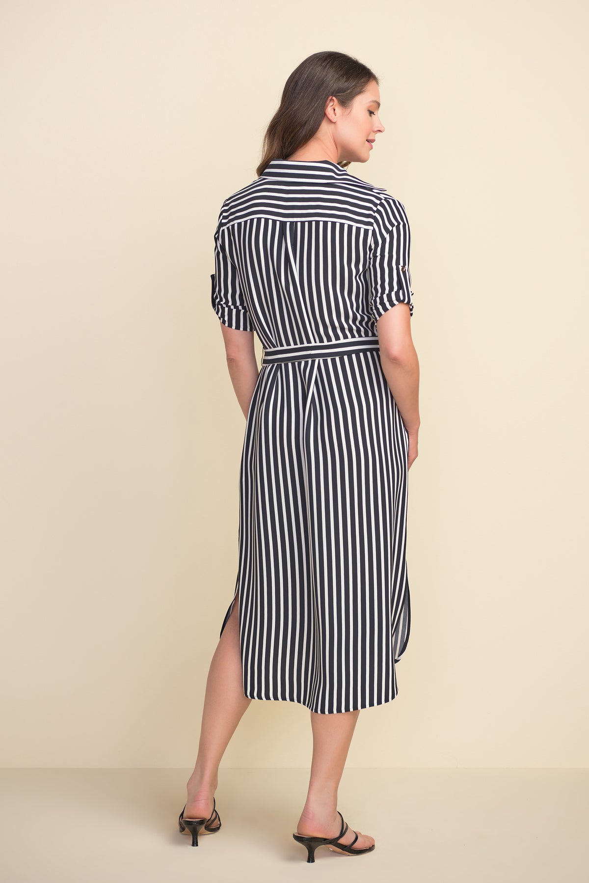 Joseph Ribkoff Classic Stripe Shirt Dress