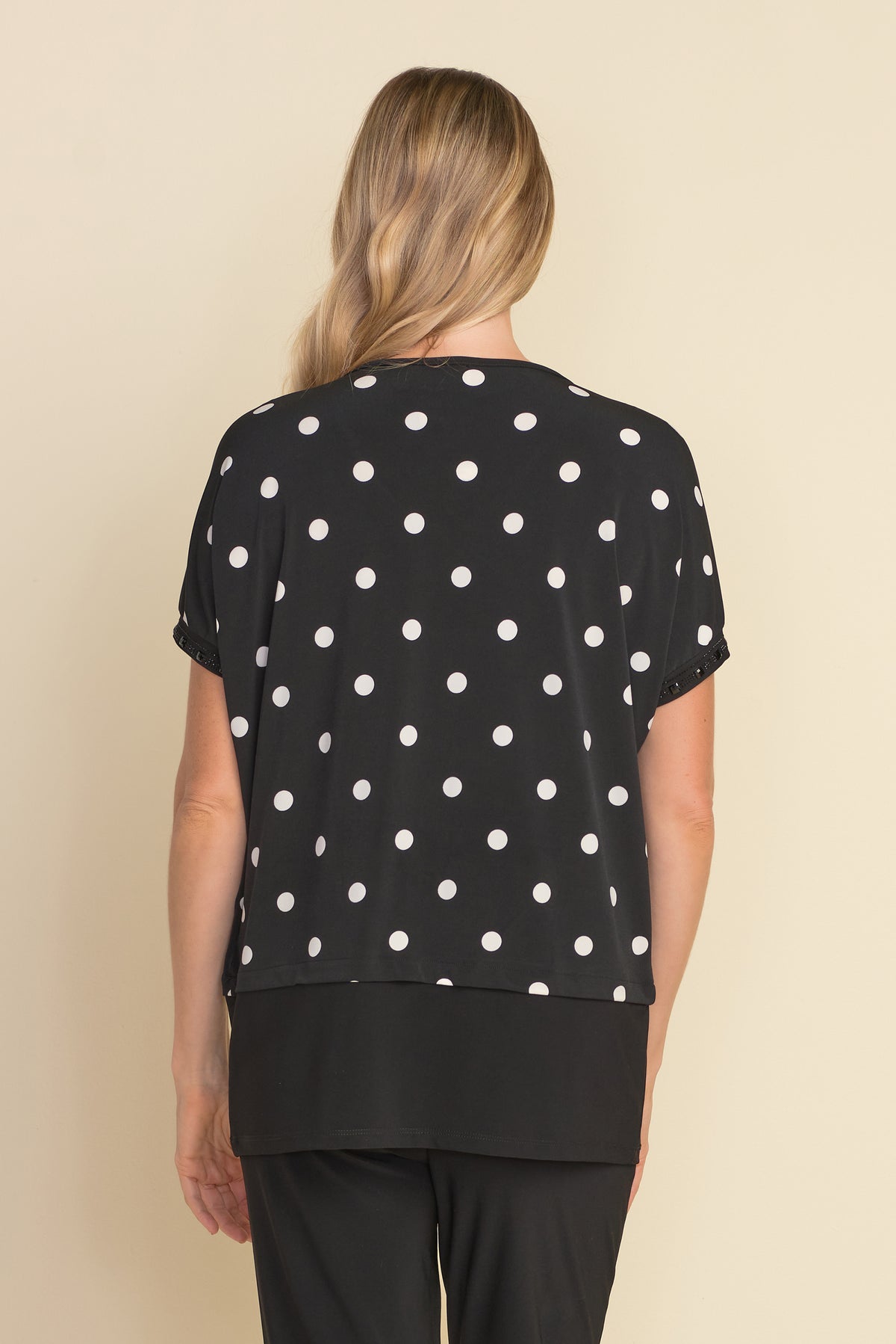 Joseph Ribkoff Polka Dot Top