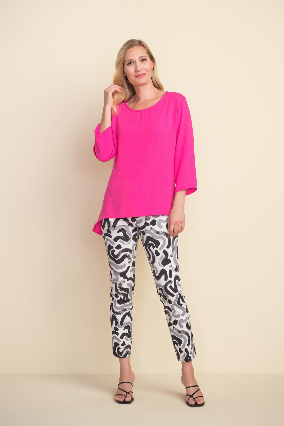 Joseph Ribkoff Block Colour Top