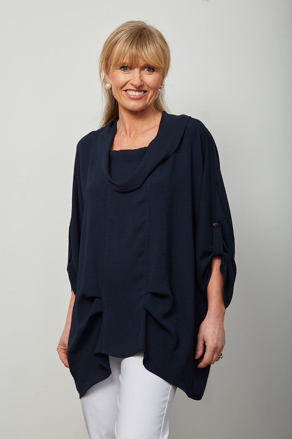 Joseph Ribkoff Cowl Neck Top