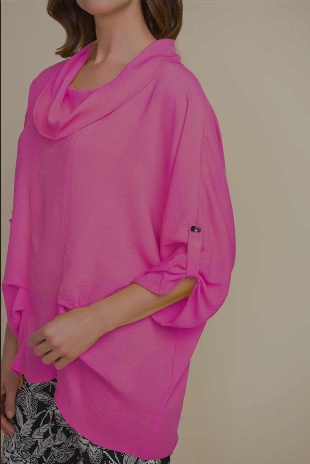 Joseph Ribkoff Cowl Neck Top