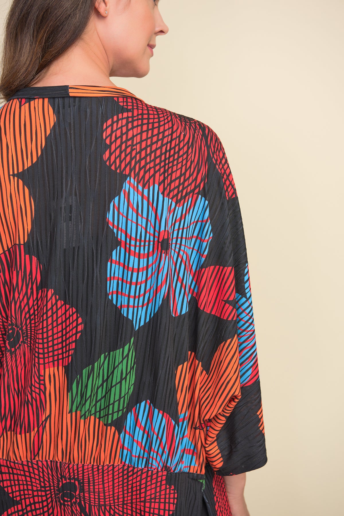 Joseph Ribkoff Flower Print Cardigan