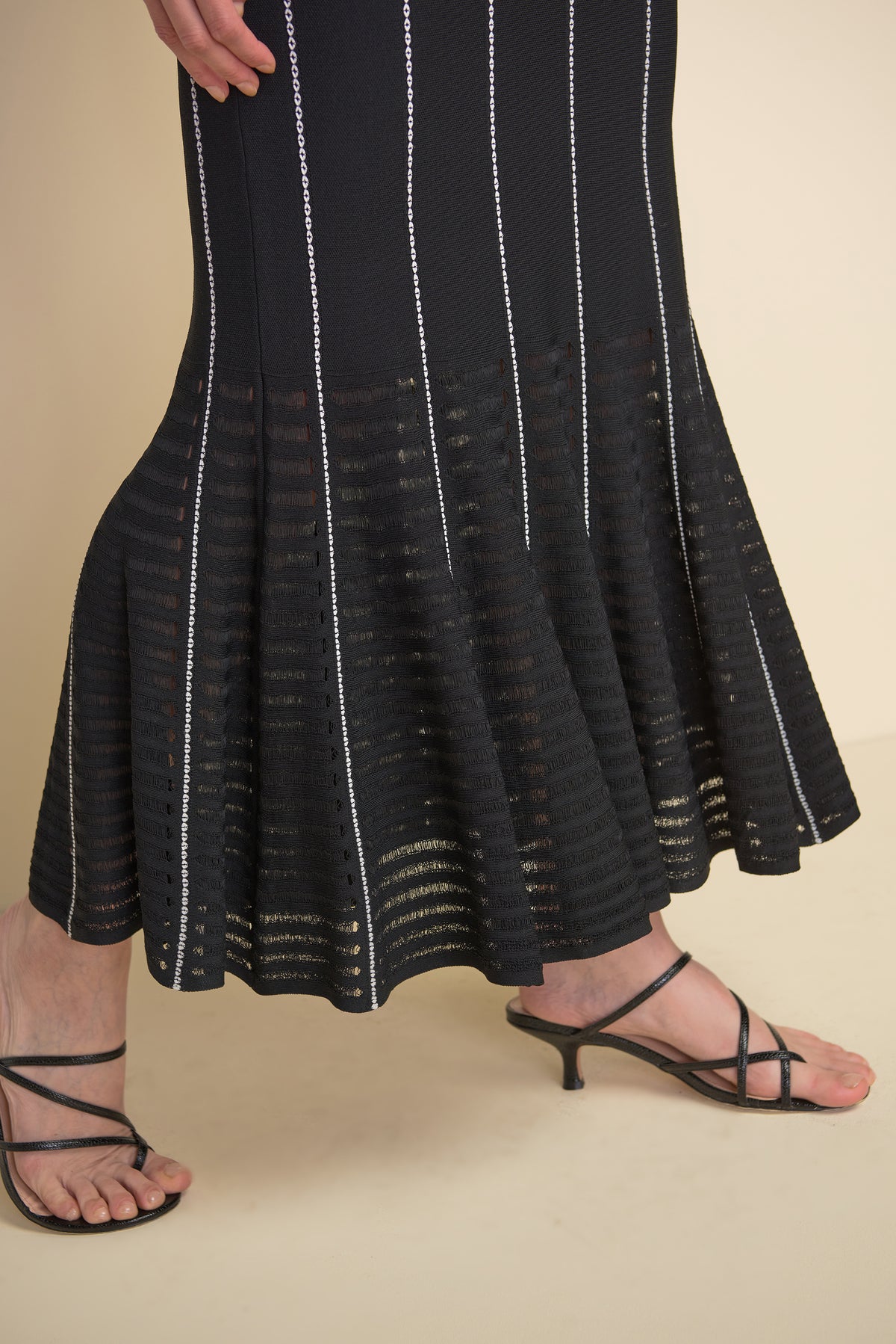 Joseph Ribkoff Vertical Monochromatic Dress