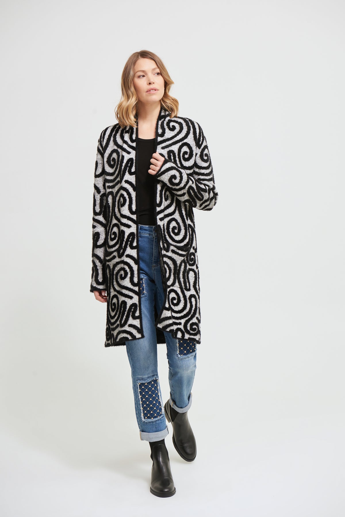 Joseph Ribkoff Swirl Cardigan