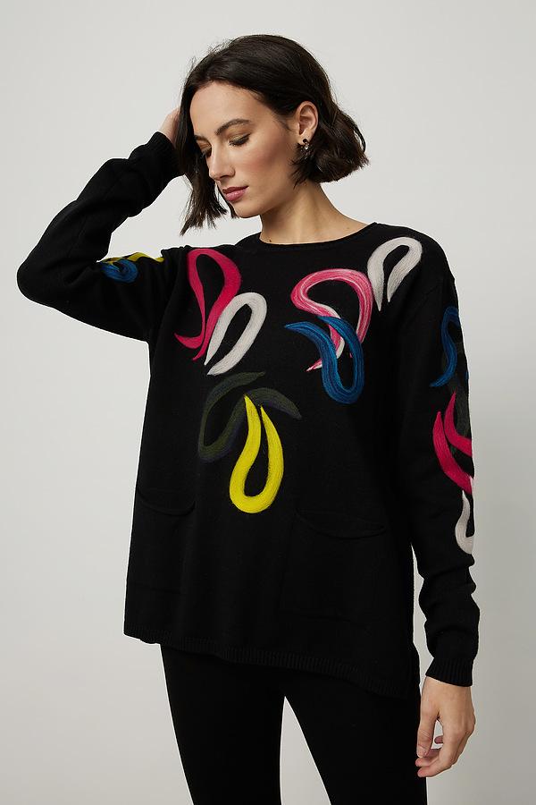 Joseph Ribkoff Embroidered Sweater