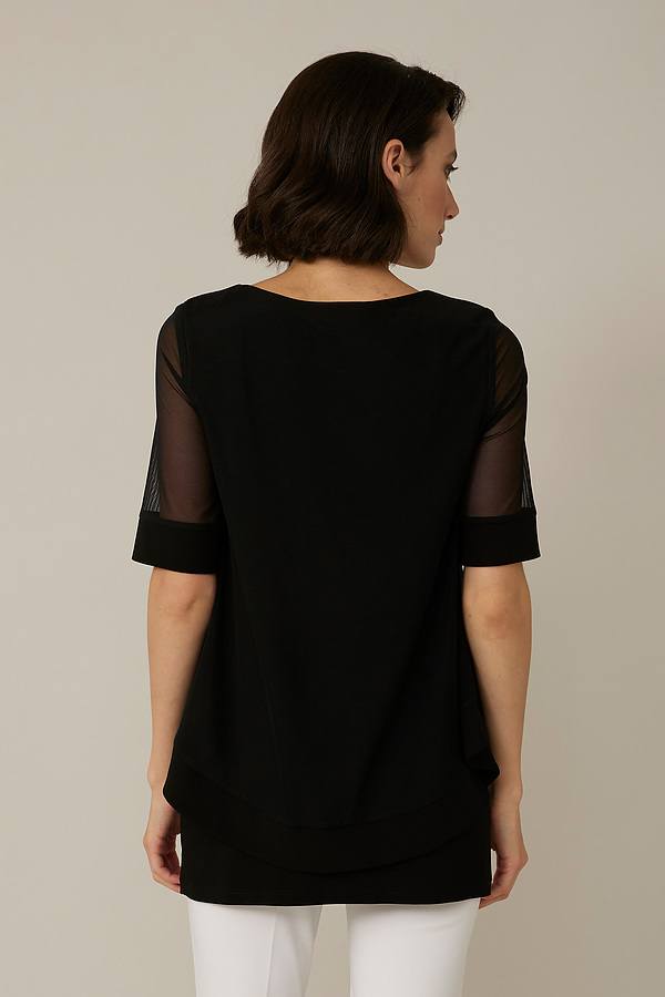 Joseph Ribkoff Overlay Top Style