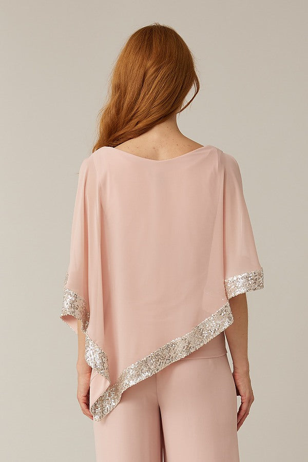 Joseph Ribkoff Sequin Trim Top
