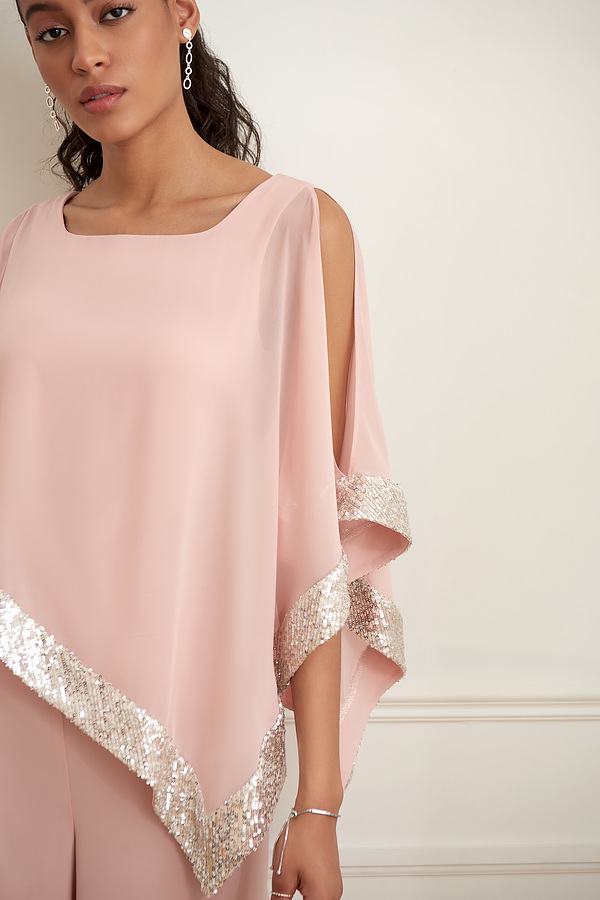 Joseph Ribkoff Sequin Trim Top