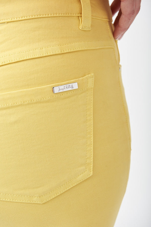 Joseph Ribkoff Yellow Ankle Pants