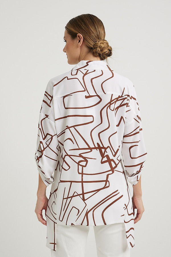 Joseph Ribkoff Printed Top Style