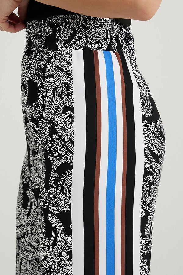 Joseph Ribkoff Paisley Style Trousers