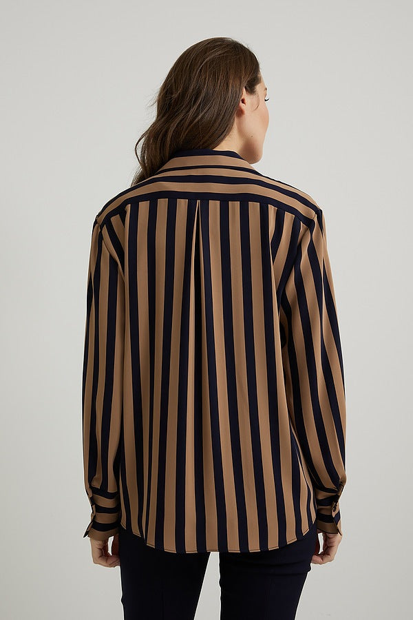Joseph Ribkoff Striped Blouse