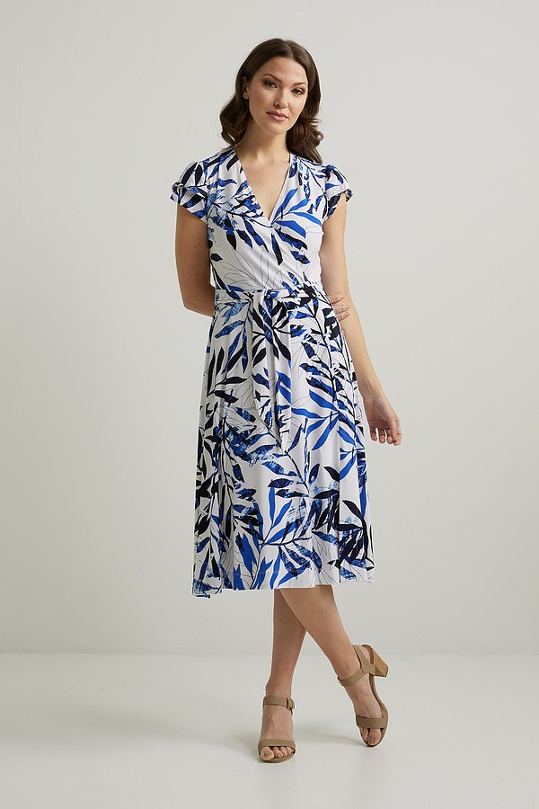 Joseph Ribkoff Wrap Front Dress Style