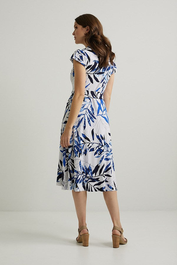 Joseph Ribkoff Wrap Front Dress