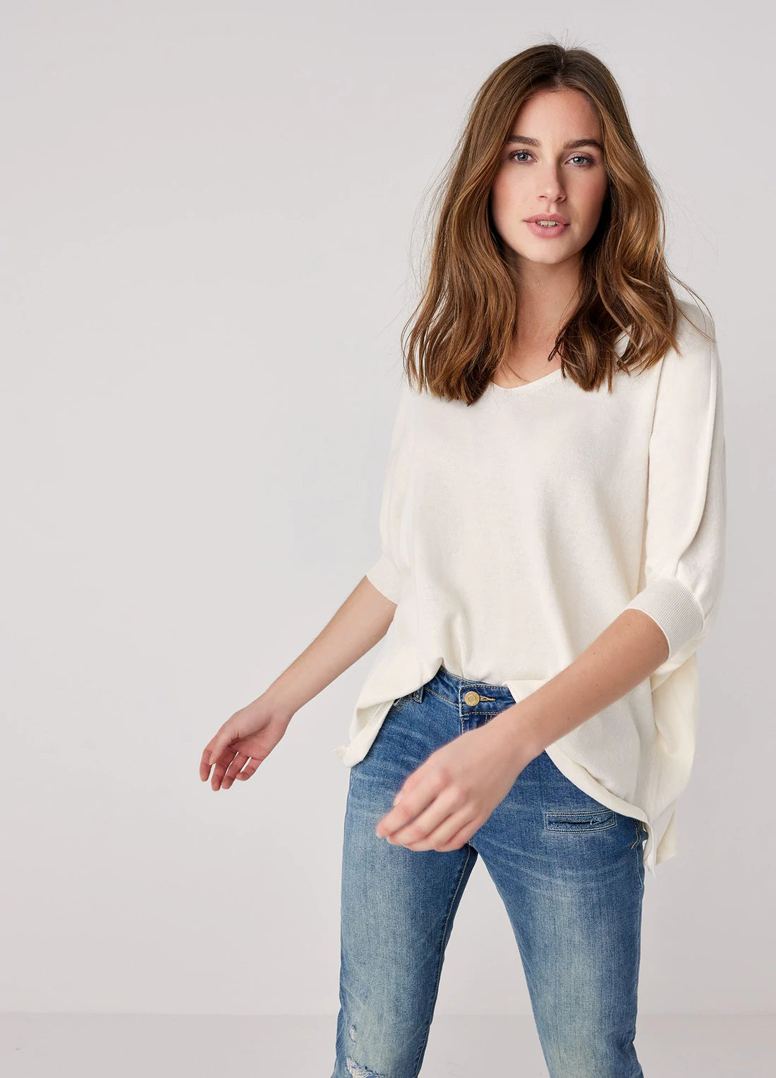 Summum Organic Cotton Beige Top