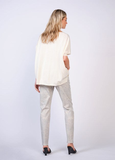 Summum Sweater V Neck full Needle Thread Knit