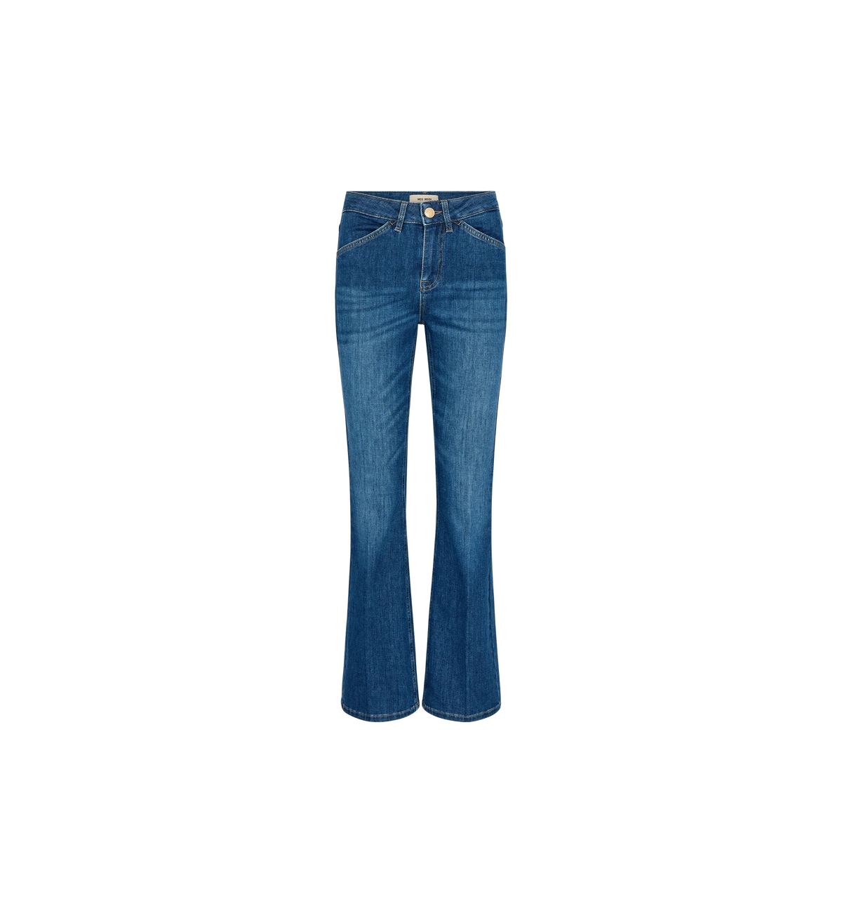 Mos Mosh Alli Ease Flare Jeans - Blue