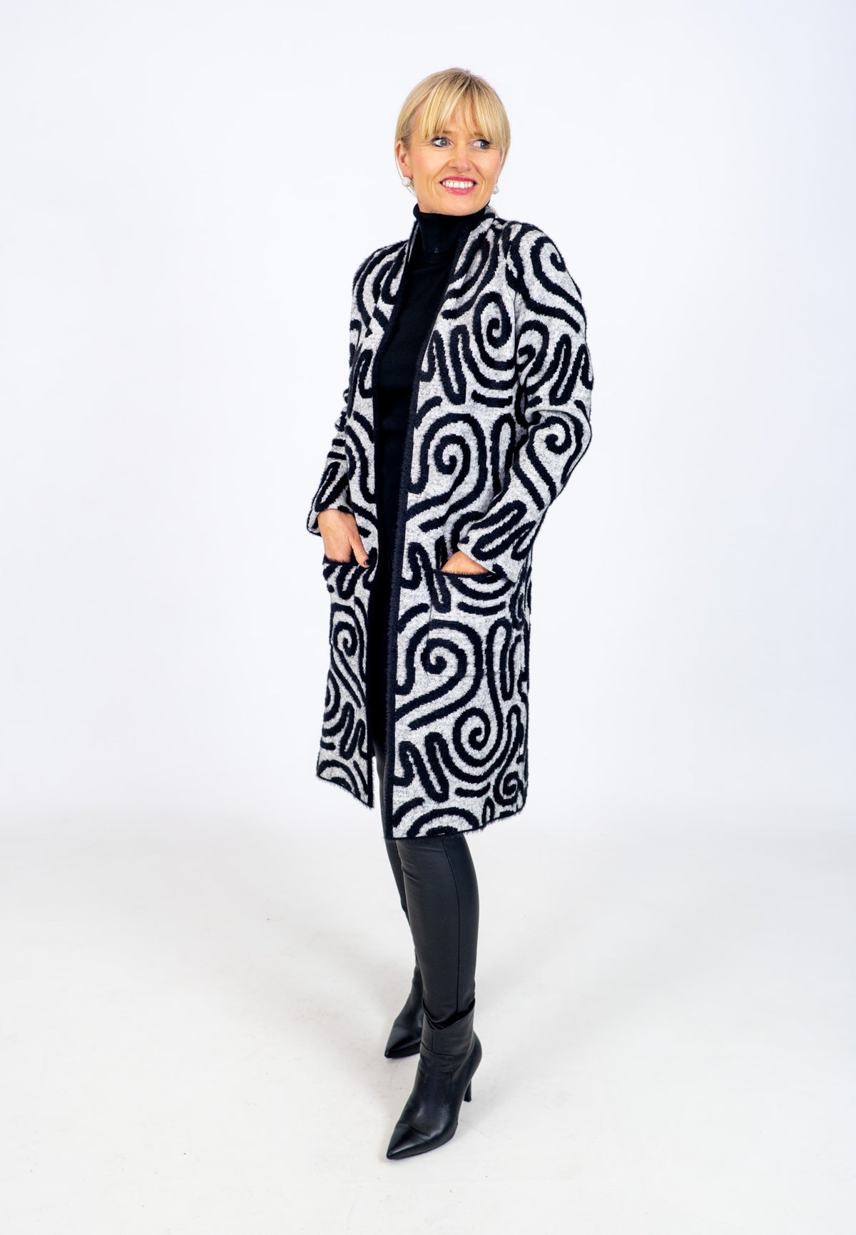 Joseph Ribkoff Swirl Cardigan