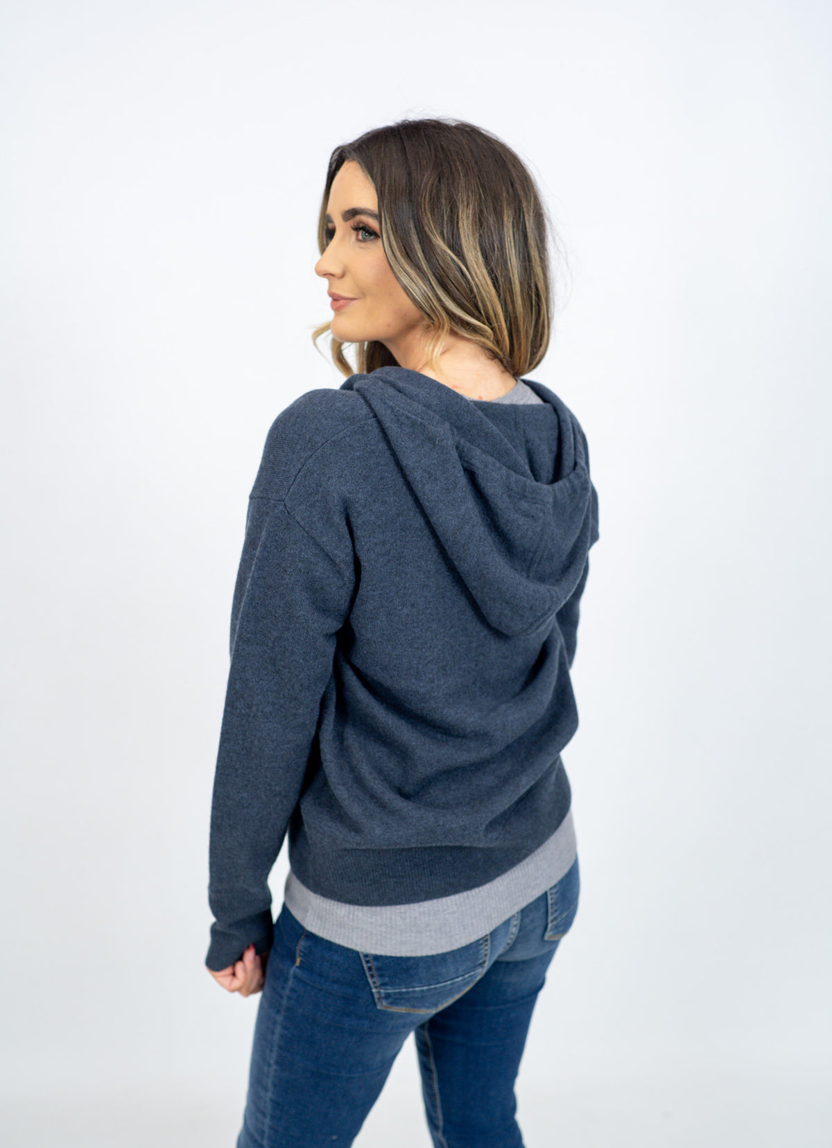 Mos Mosh Robyn Hooded Knit Cardigan