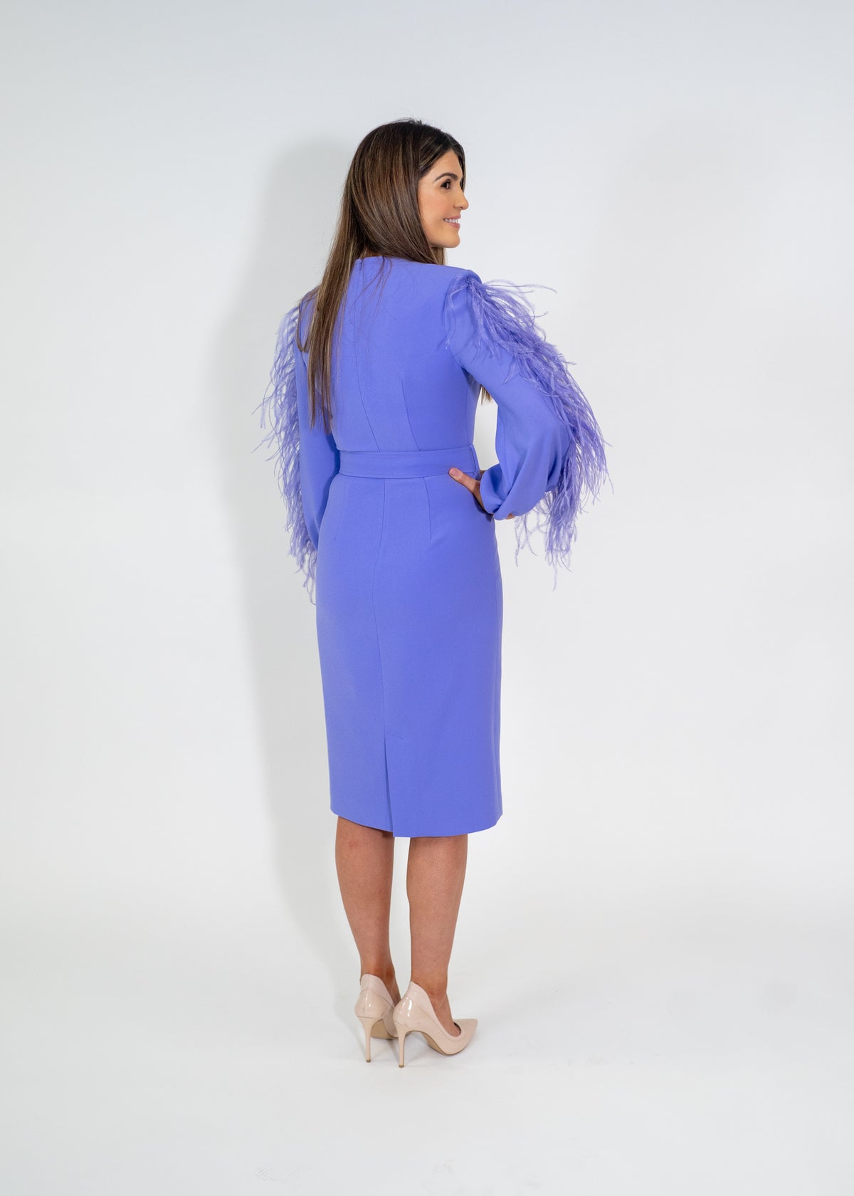 Moskada Purple Lis Dress