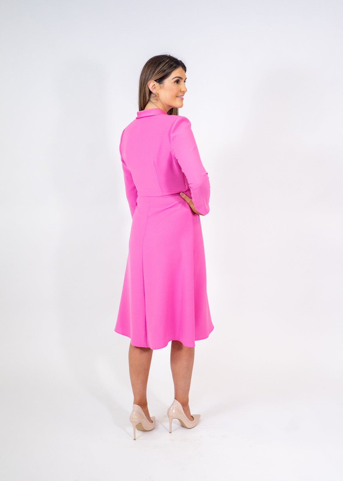 Moskada Hortenisa Pink Dress