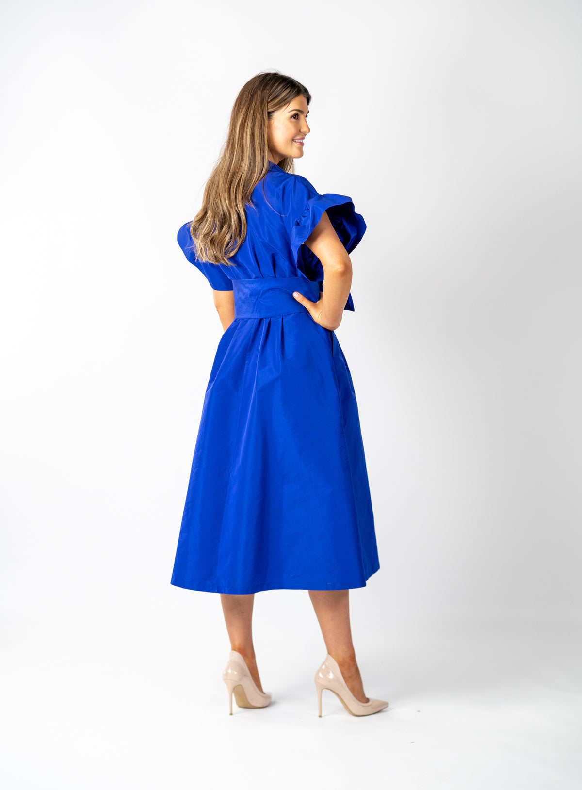 Moskada Royal Blue Carnaby Dress