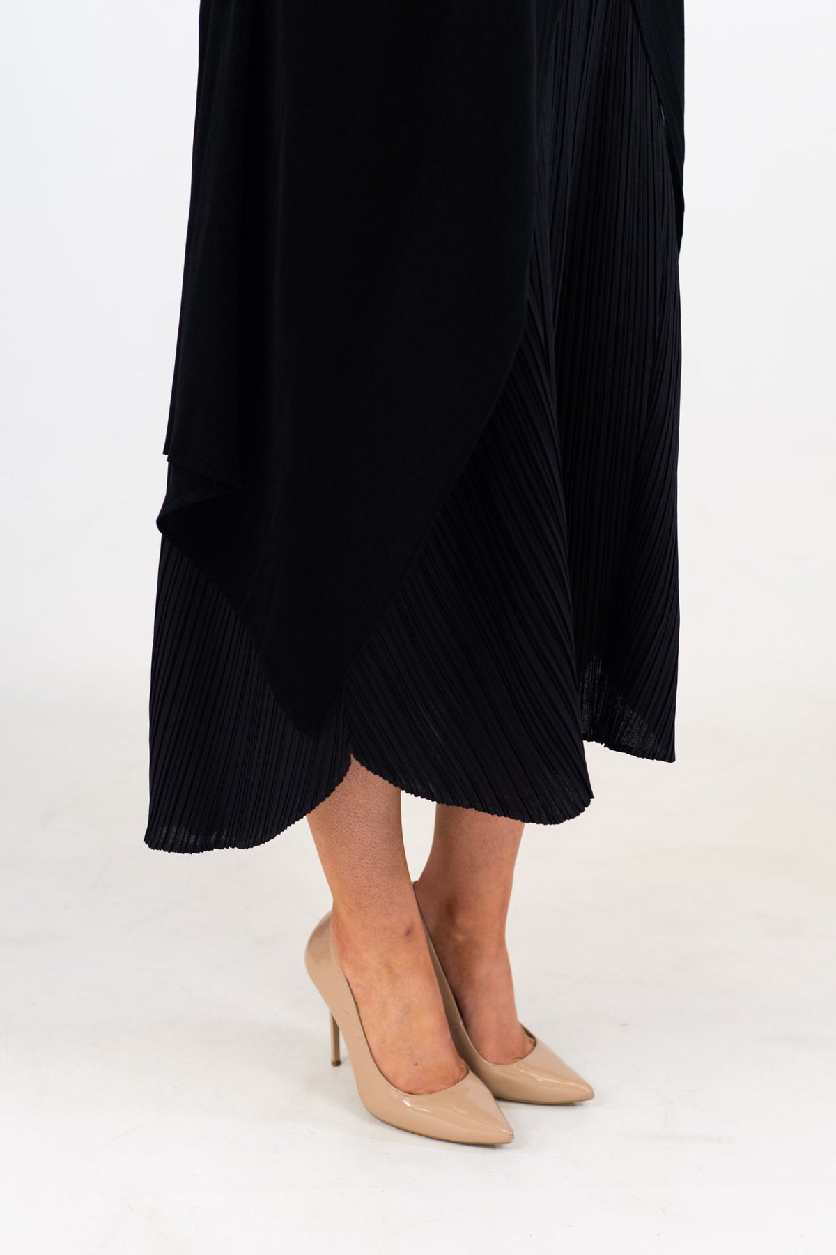 Alquema Black Estrella Dress &amp; Collare Coat