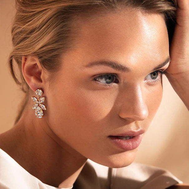 Caroline Svedbom Mini Dione Crystal Earrings