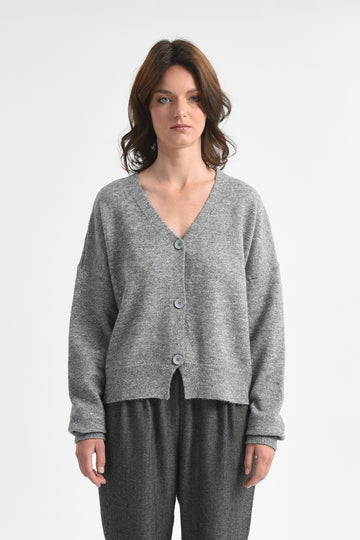 Molly Bracken Grey Knitted Cardigan