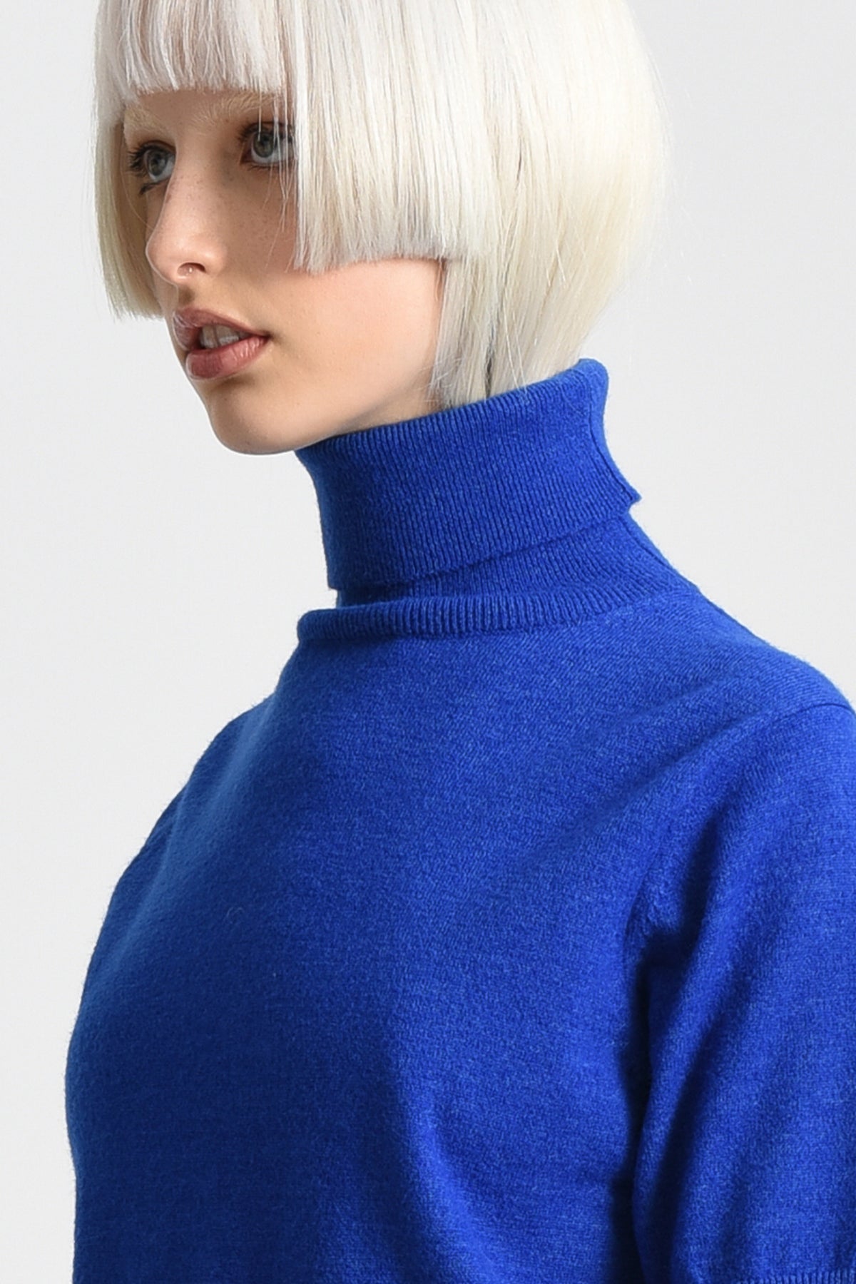 Molly Bracken Electric Blue Knitted Sweater