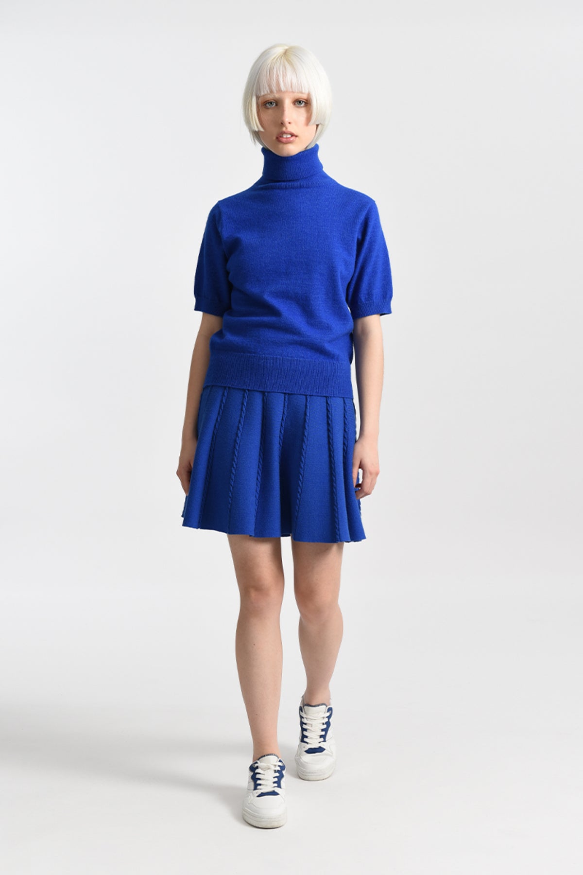 Molly Bracken Electric Blue Knitted Sweater