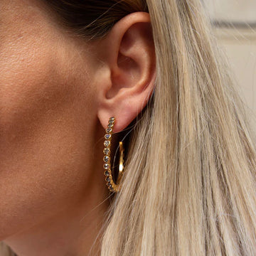 Caroline Svedbom Siri Black Diamond Earrings