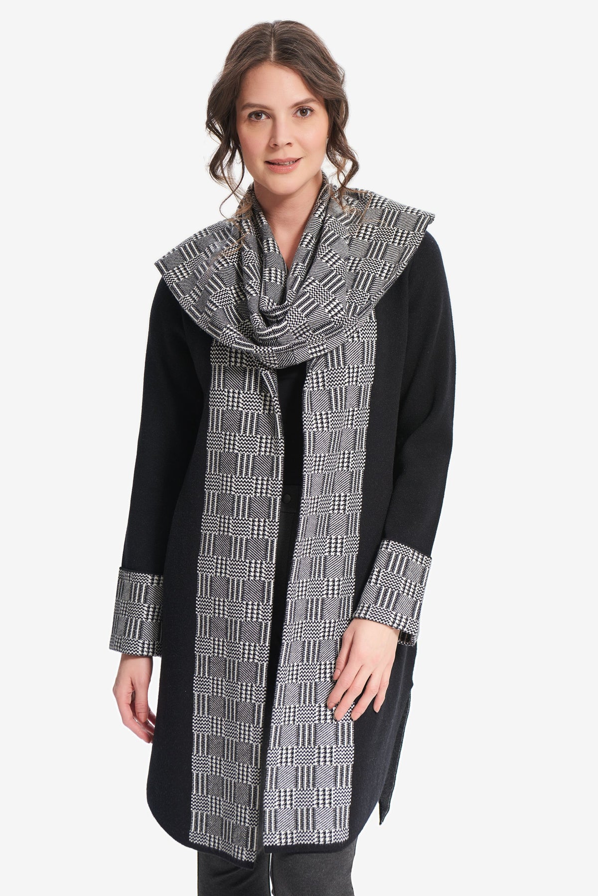 Joseph Ribkoff Open-Front Design Cardigan