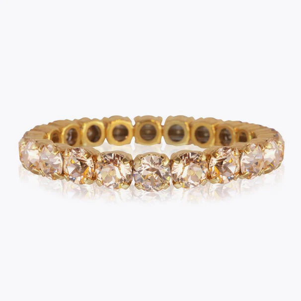 Caroline Svedbom Gia Studded Gold Bracelet - Silk