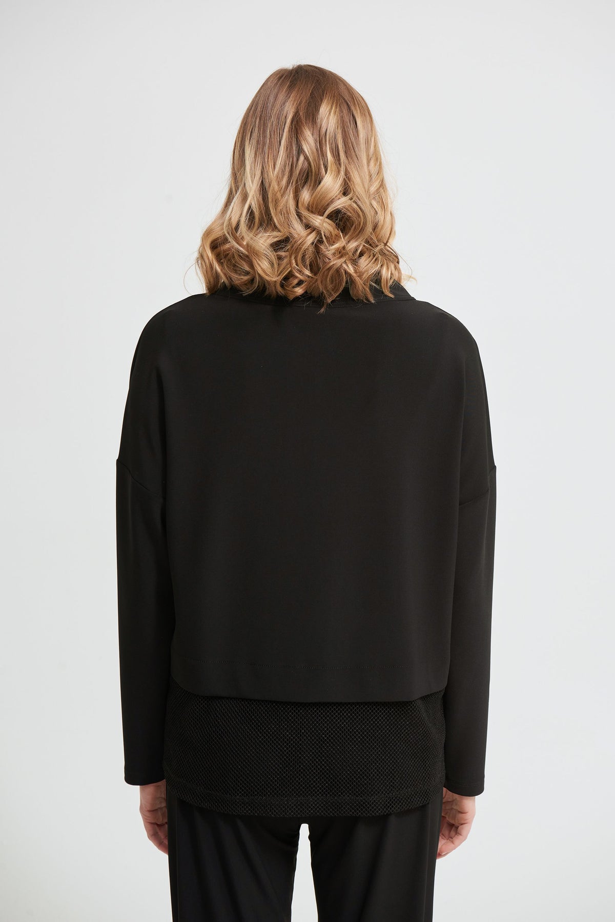 Joseph Ribkoff Mesh Panel Top