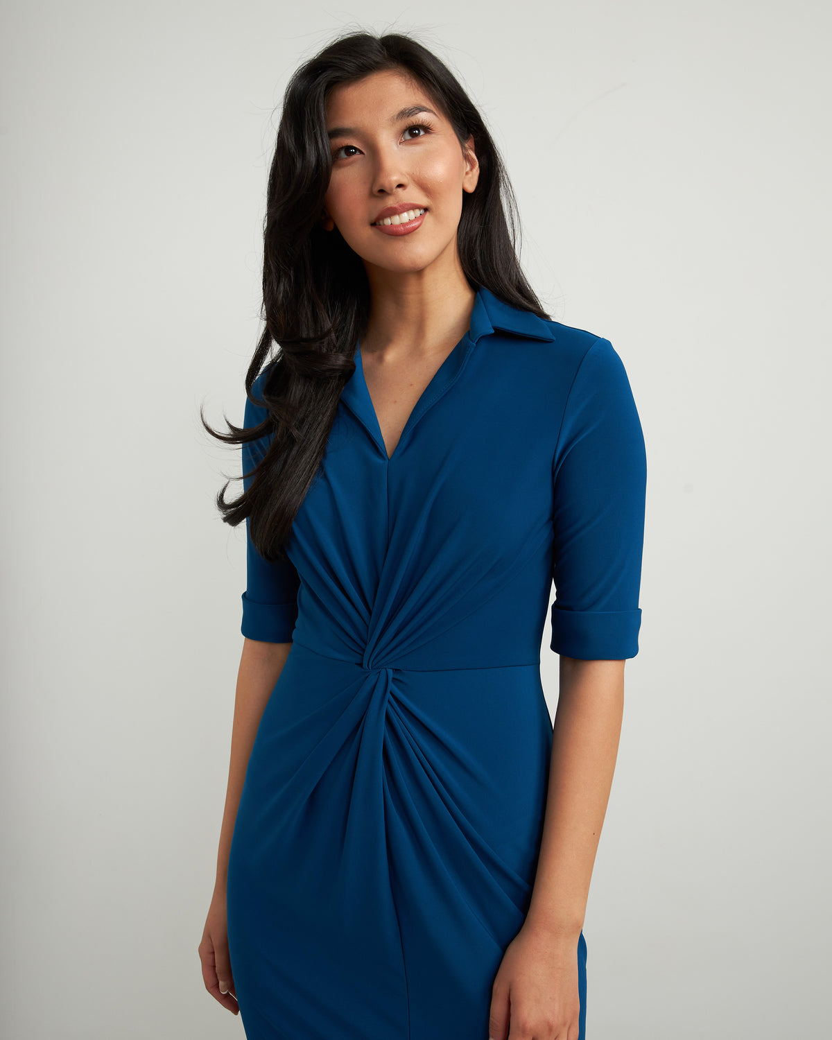 Joseph Ribkoff Wrap Front Dress